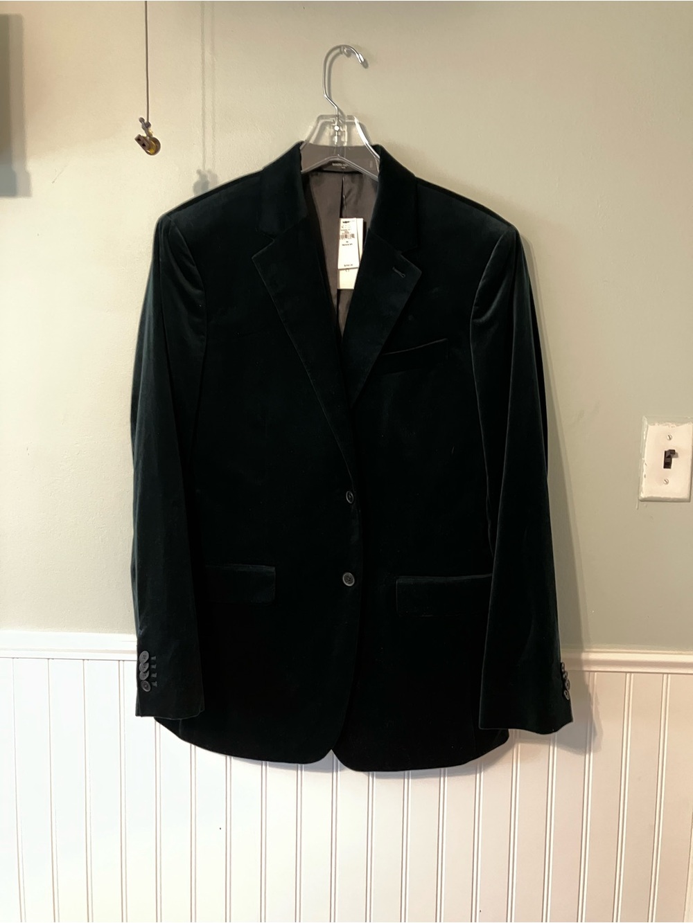 Banana Republic Tailored Fit Velvet Jacket NWT